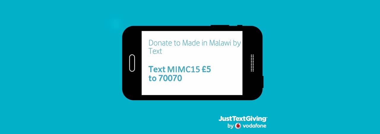 Just Text Giving - Donate to Made in Malawi by Text